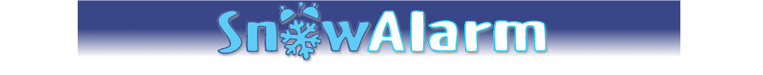 Powder alerts & alarms to your cell phone & email. Real time snow & weather movies & information @ SnowAlarm