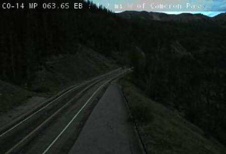 latest image of Cameron Pass