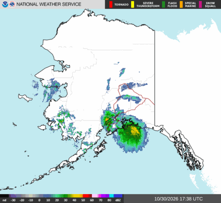 latest image of Alaska radar