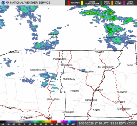 latest image of Burlington,VT. radar