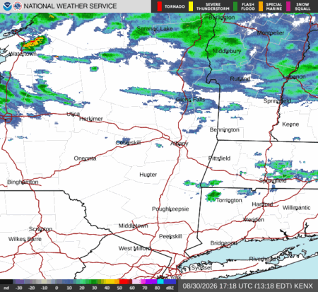 latest image of Albany,NY. radar