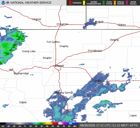 latest image of Denver,CO. radar