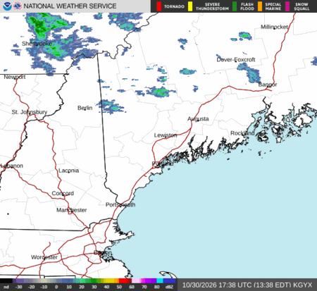 latest image of Portland,ME. radar