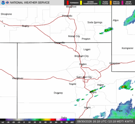 latest image of Salt Lake City,UT. radar