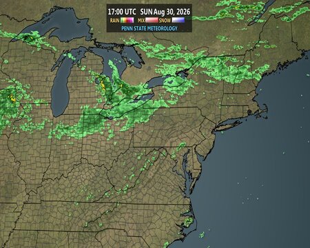 latest image of Northeast radar