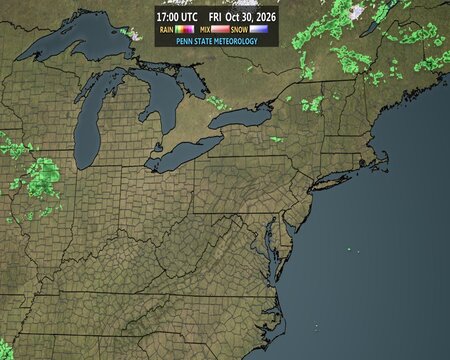 latest image of Northeast radar