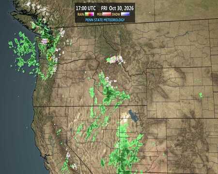 latest image of Northwest radar