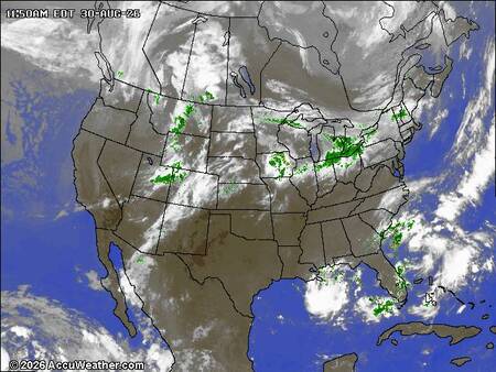latest image of US (Unisys) IR/radar