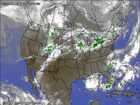 latest image of US (Unisys) IR/radar