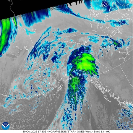 latest image of Alaska IR