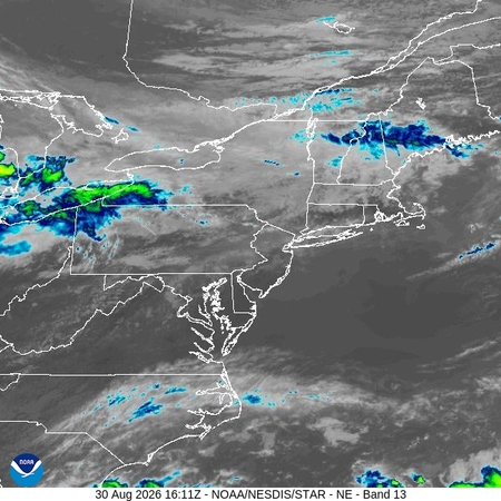 latest image of Northeast IR