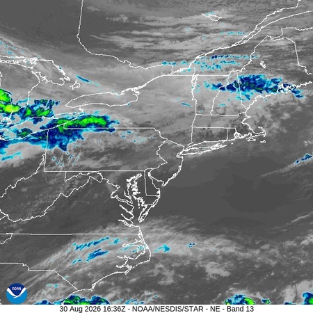 latest image of Northeast IR