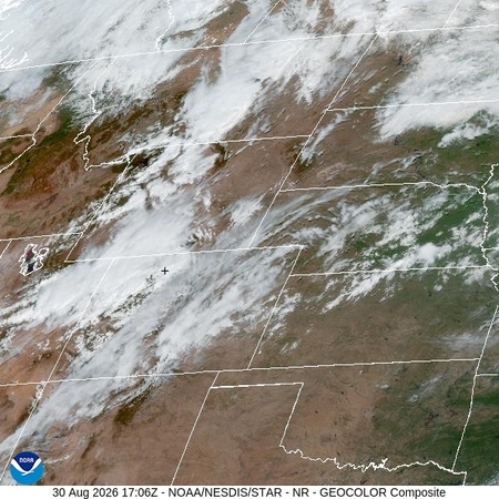 latest image of Northern Rockies geocolor