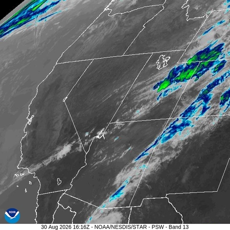 latest image of Pacific Southwest IR