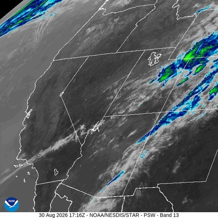 latest image of Pacific Southwest IR