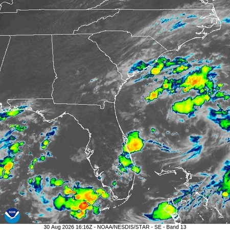 latest image of Southeast IR