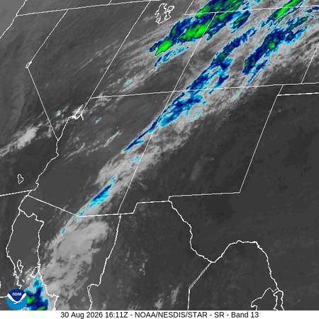 latest image of Southern Rockies IR