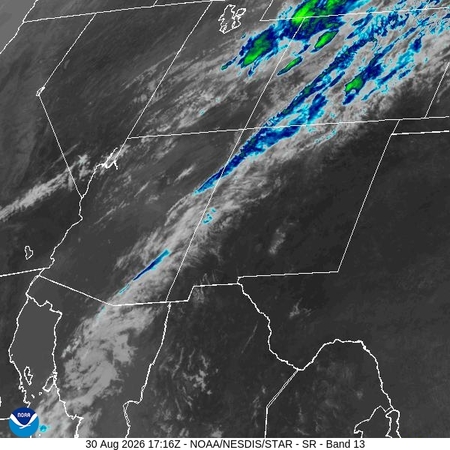 latest image of Southern Rockies IR