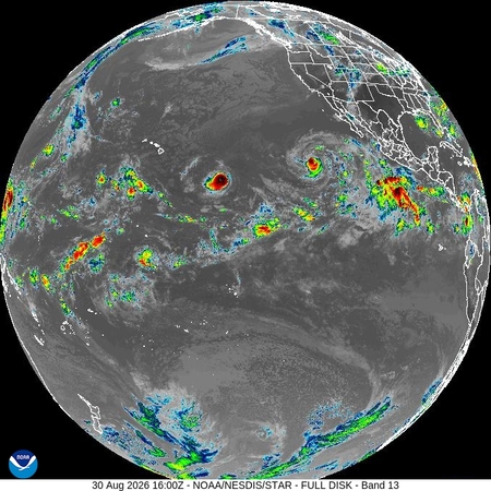latest image of Western N. America IR