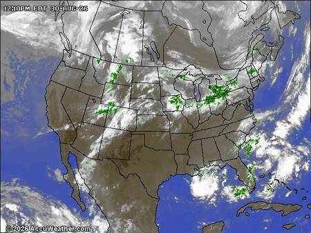latest image of US (Unisys) IR/radar