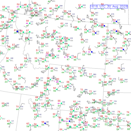 latest image of Cody,WY. obs