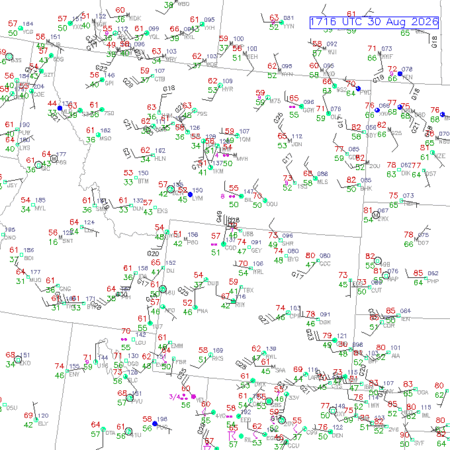 latest image of Cody,WY. obs