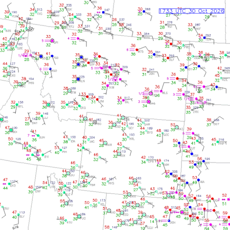 latest image of Cody,WY. obs