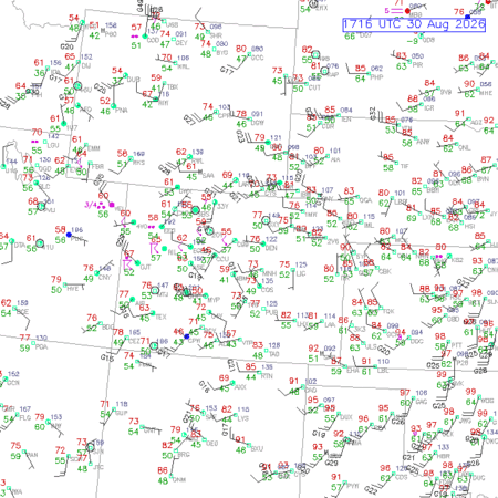 latest image of Denver,CO. obs
