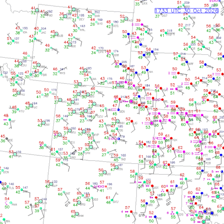 latest image of Denver,CO. obs