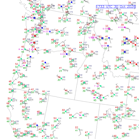 latest image of Lewiston,ID. obs