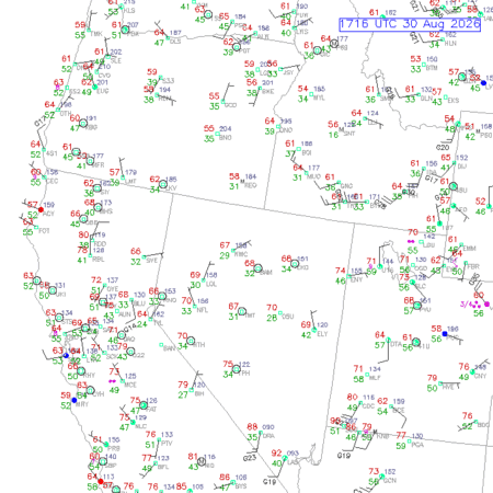 latest image of Winnemucca,NV. obs