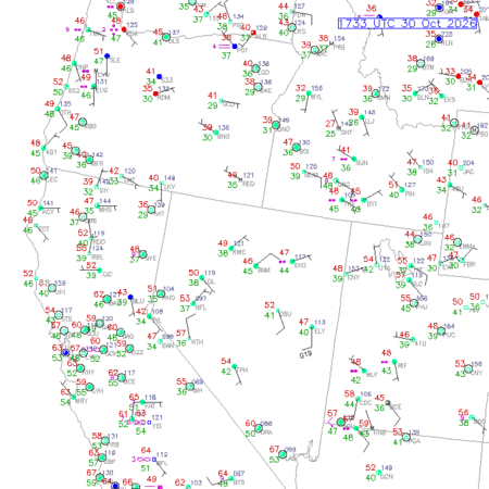 latest image of Winnemucca,NV. obs
